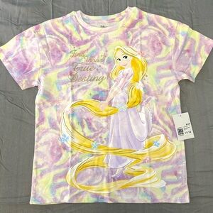 Disney Girls Tie-Dye Rapunzel Tee (Kids)
